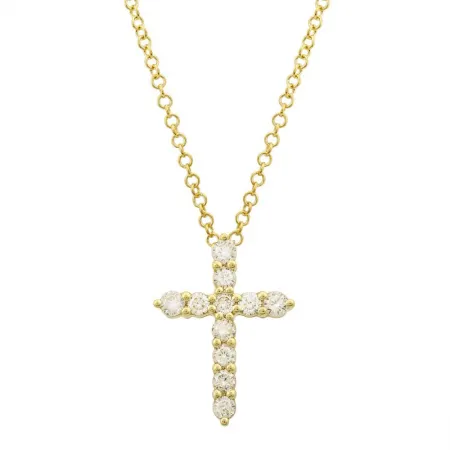 3D Cross Necklace