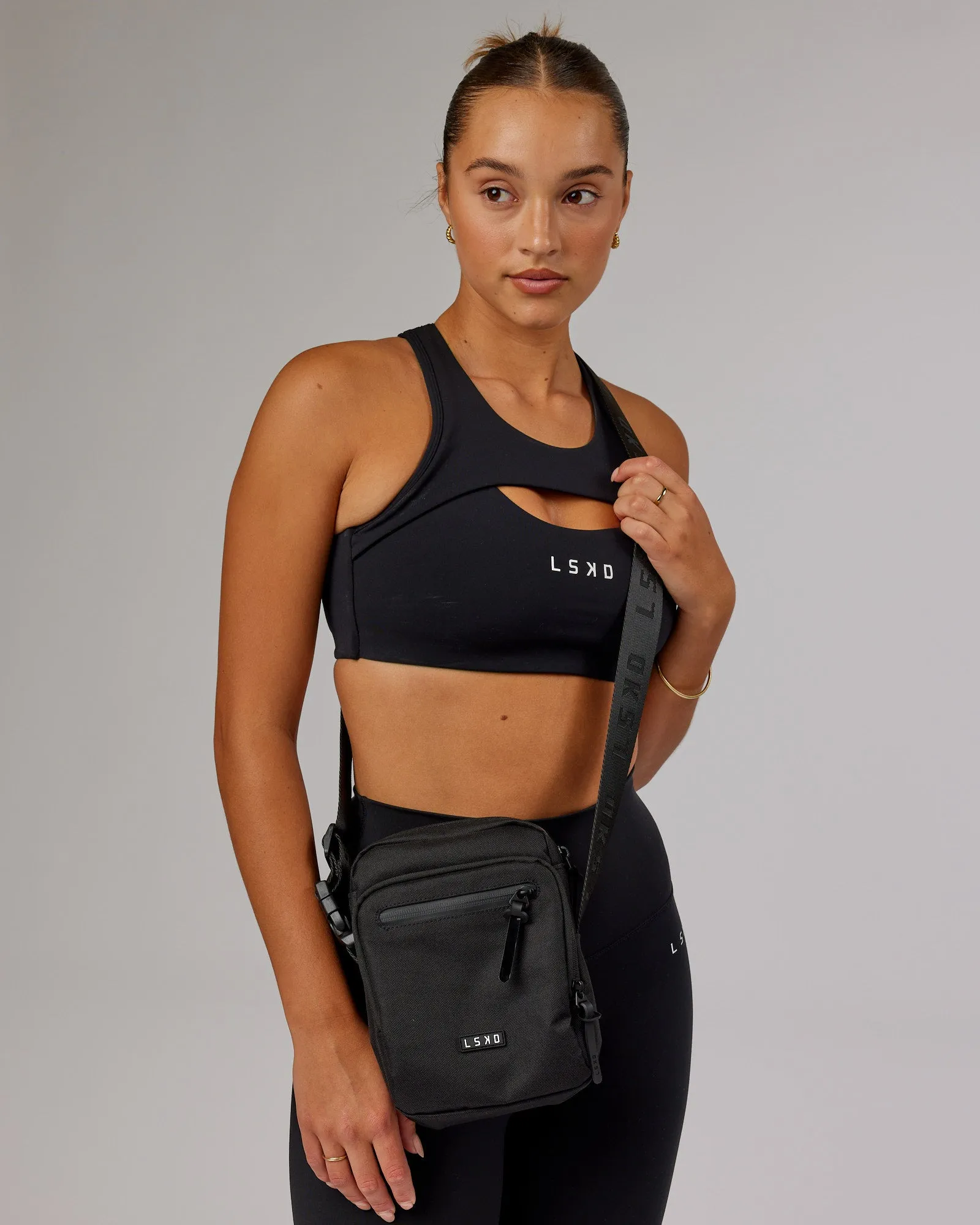 All Day Cross Body Bag - Black