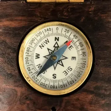 Anchor Wood Compass Box