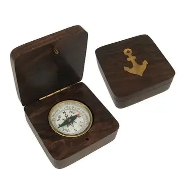 Anchor Wood Compass Box