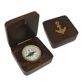 Anchor Wood Compass Box