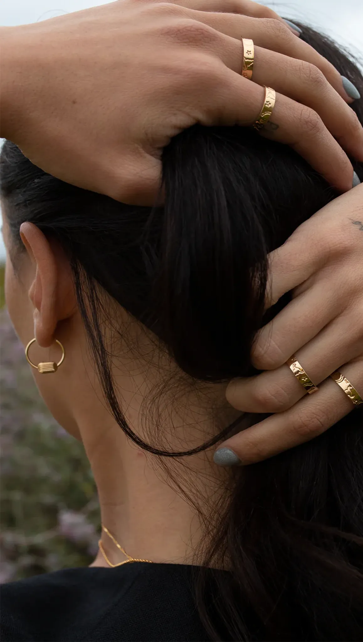 Barrel Hoops - Gold