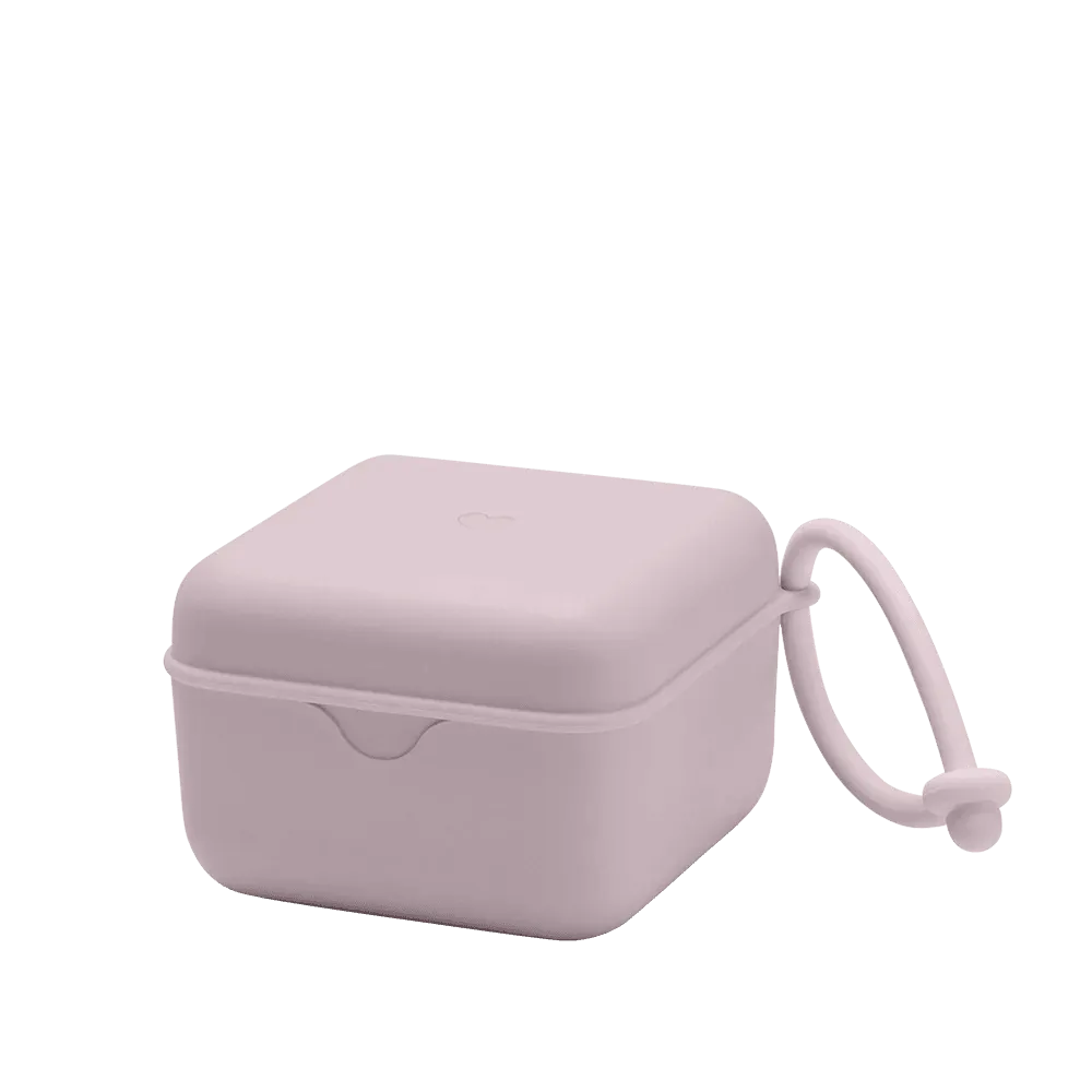BIBS Pacifier Box - Dusky Lilac