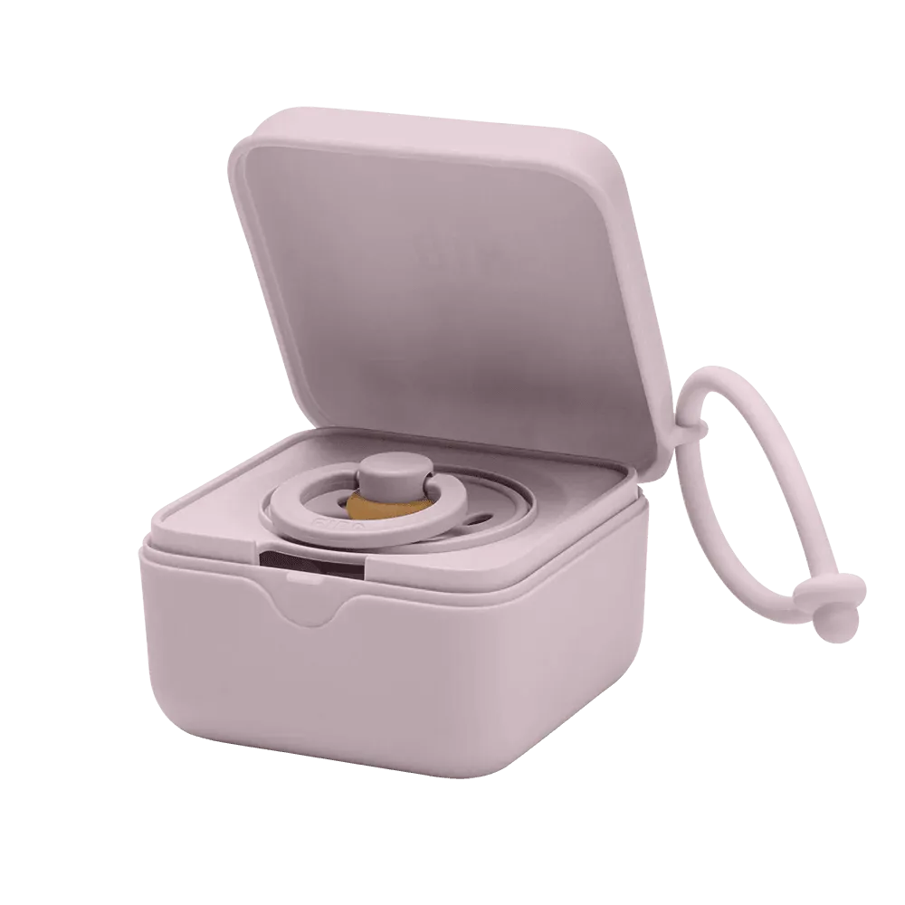 BIBS Pacifier Box - Dusky Lilac
