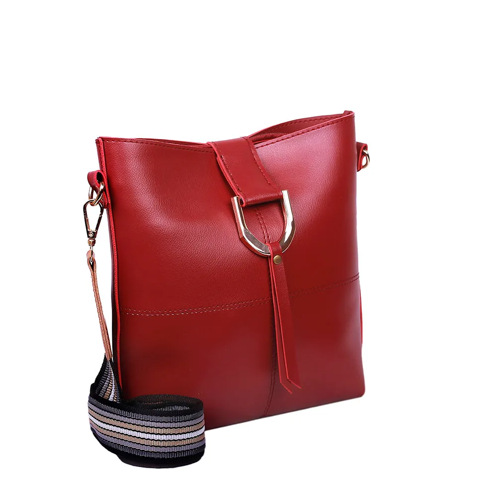 BOB CROSS BODY MEHROON BAG