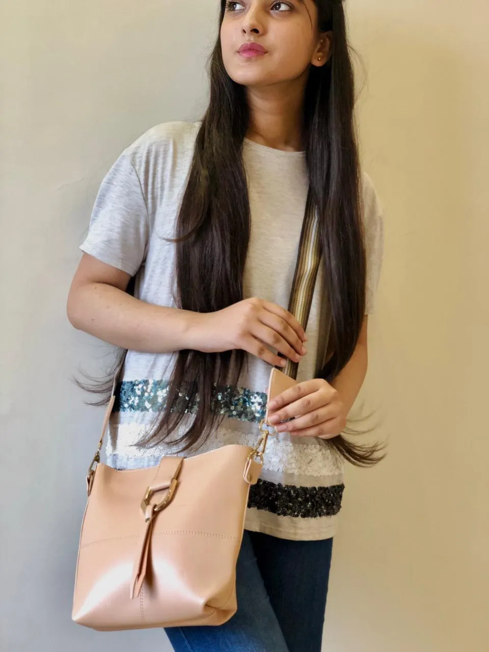 BOB PINK CROSS BODY BAG