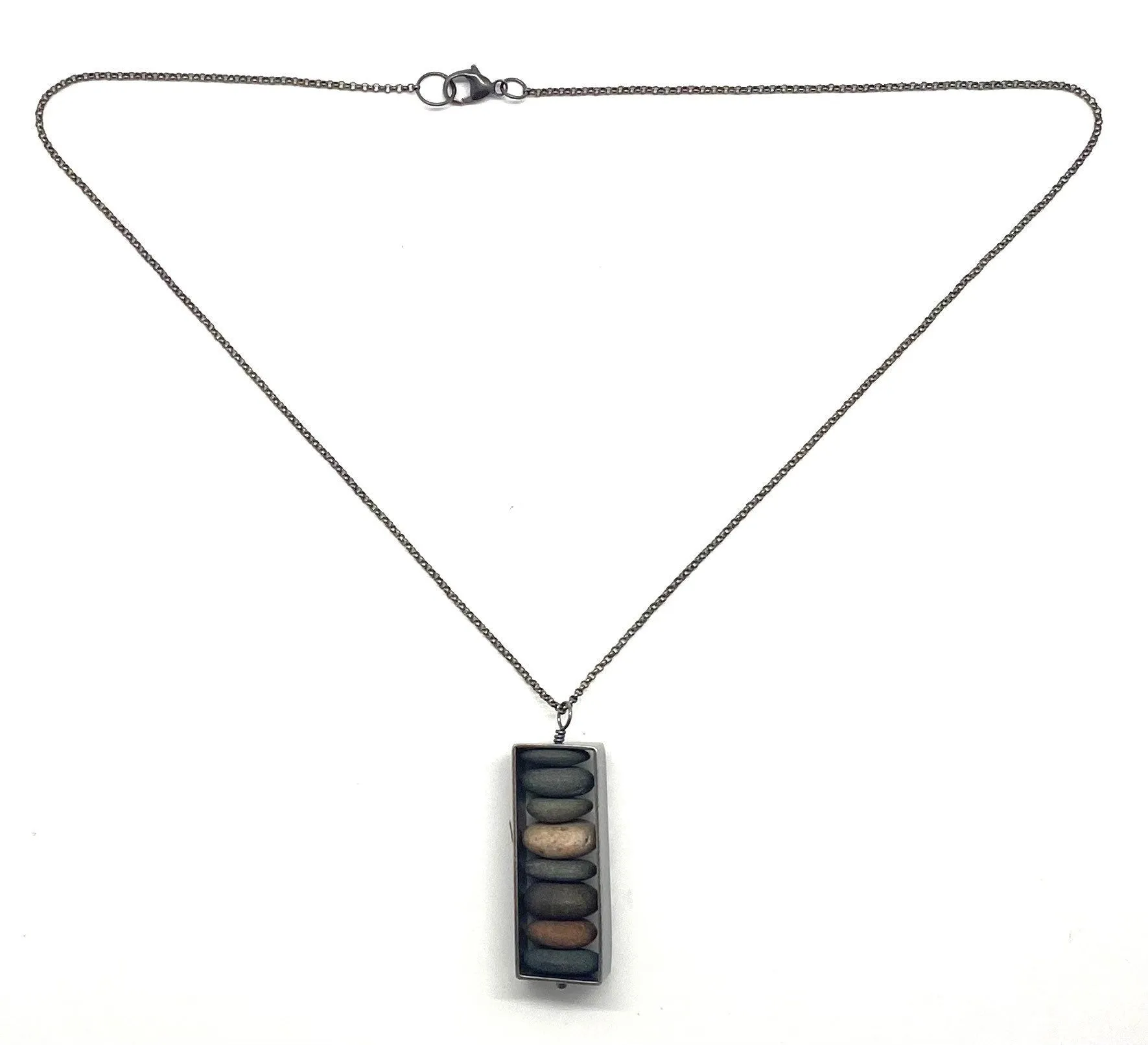 Box of Rocks Necklace -large