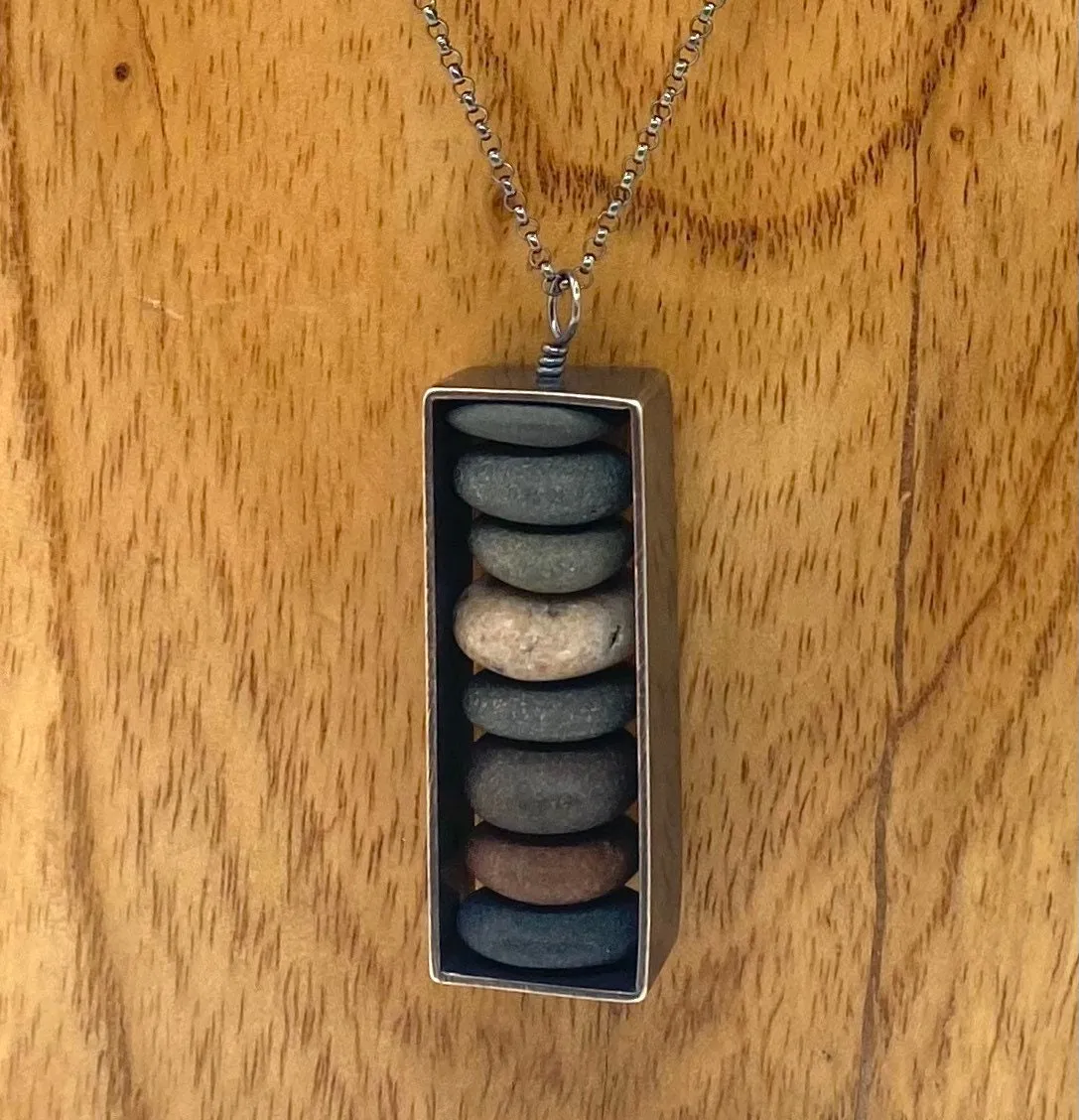Box of Rocks Necklace -large