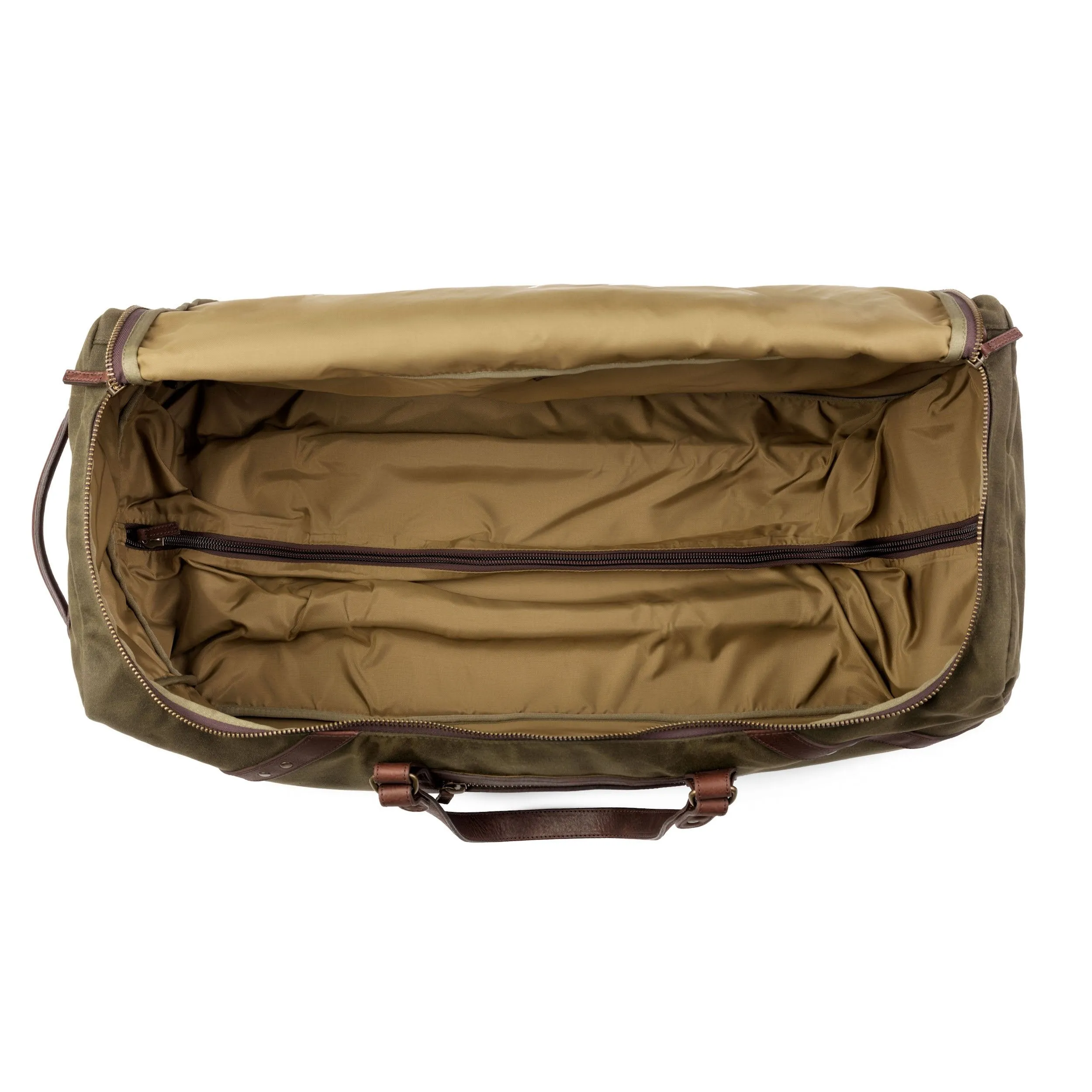 Campaign Waxed Canvas Large Roller Duffle