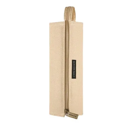 Canvas Pen Bag Open Large Opening Teenagers Student Stationery Box