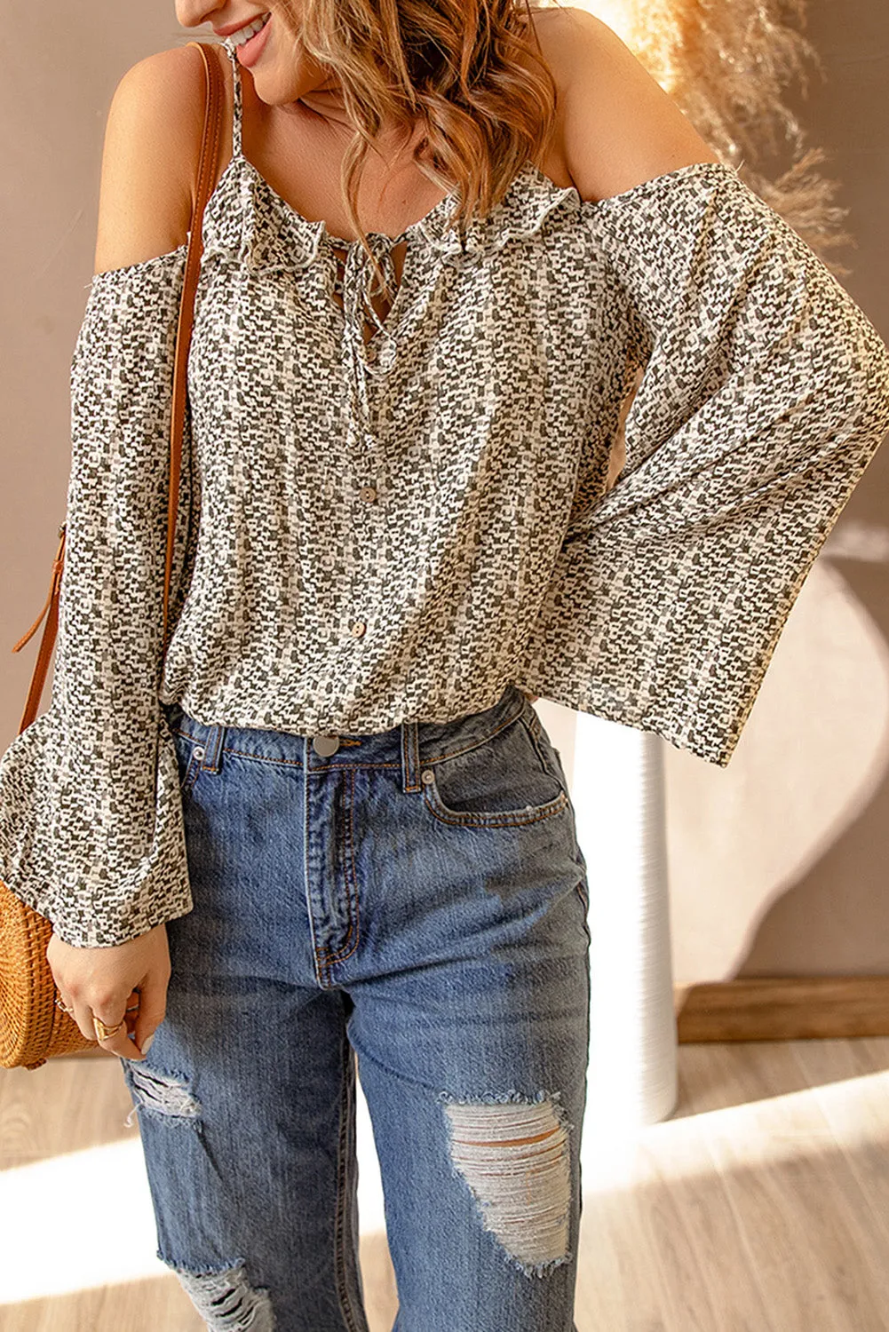 Cold Shoulder Blouse