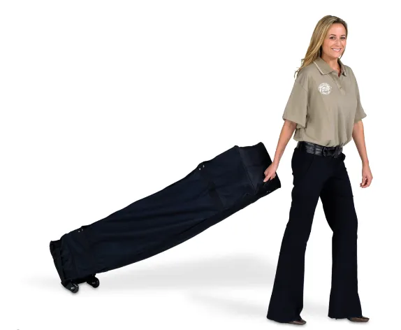 DELUXE ROLLER BAG EZ UP 10FT 
TENT - BLACK