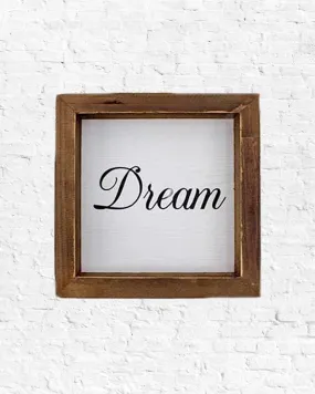 Dream Mini Box Sign