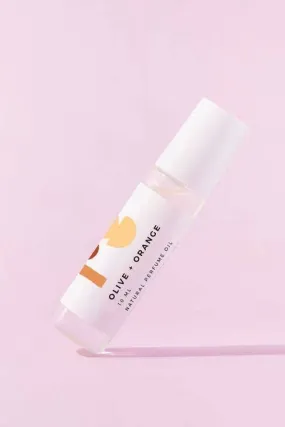 Essential Oil Perfume Roller: Olive & Orange