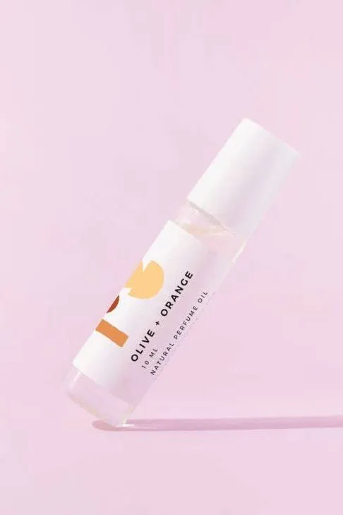 Essential Oil Perfume Roller: Olive & Orange