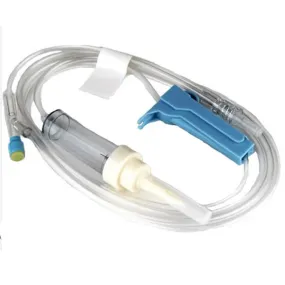 Exel I.V Administration Set, 2 Y-Injection Sites, Roller Clamp 105"