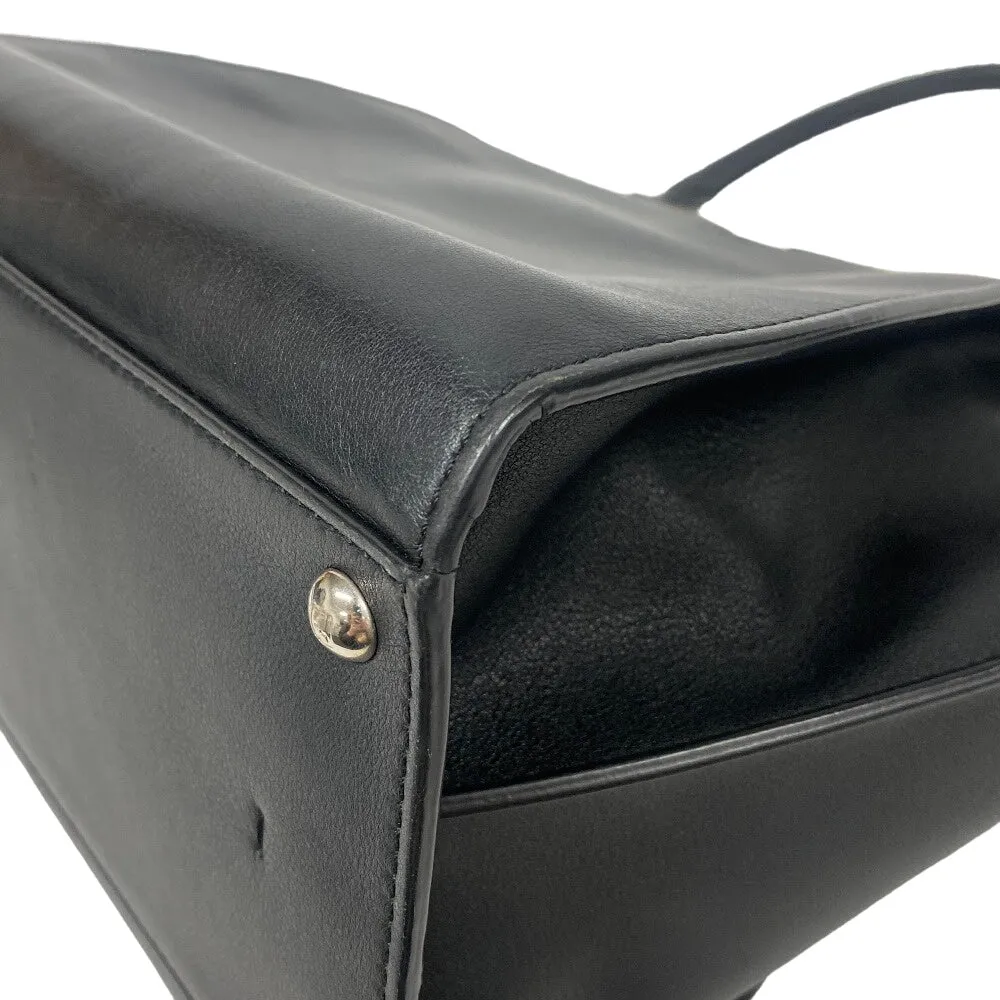 FENDI Handbag leather black Trois Jules