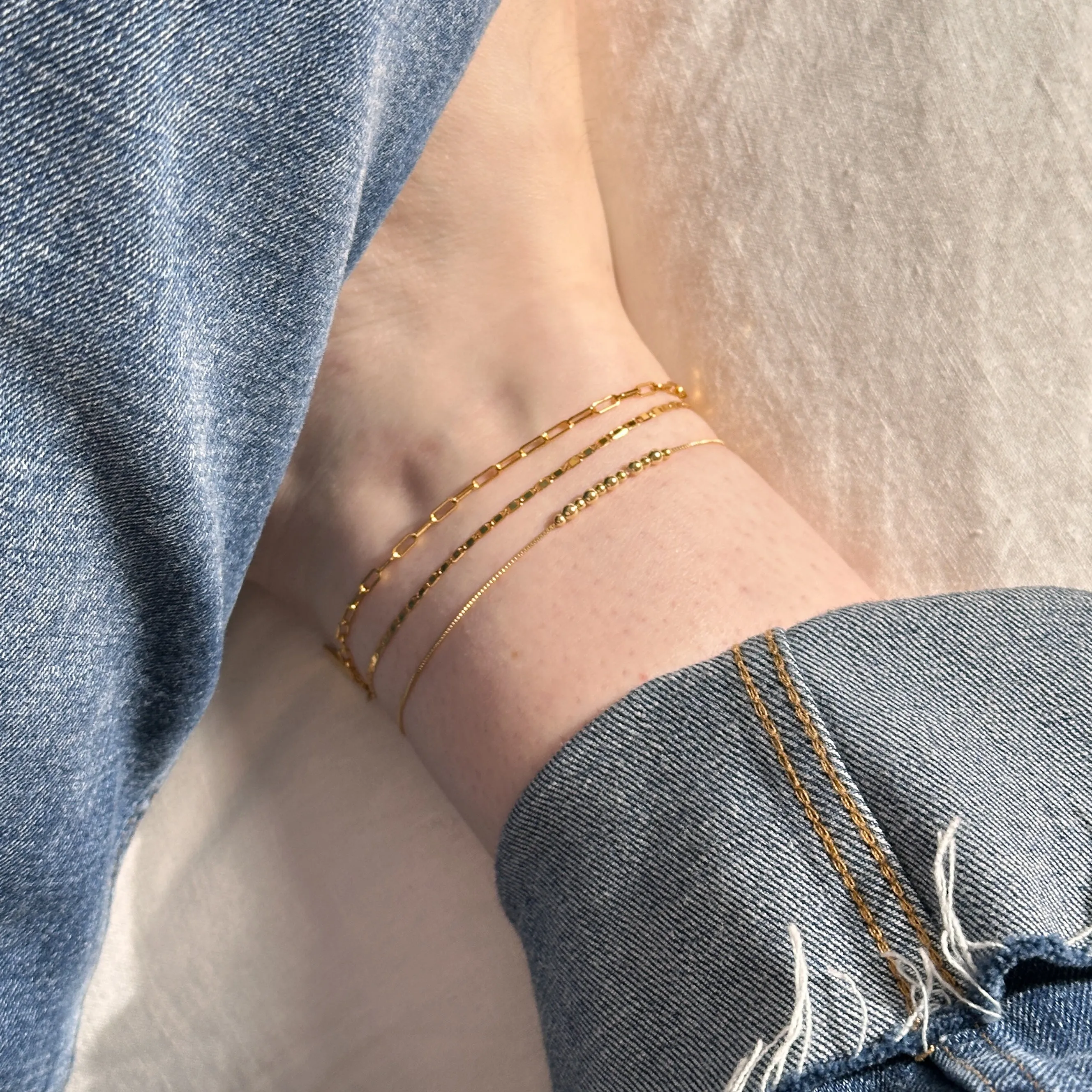 FIONA ANKLET GOLD