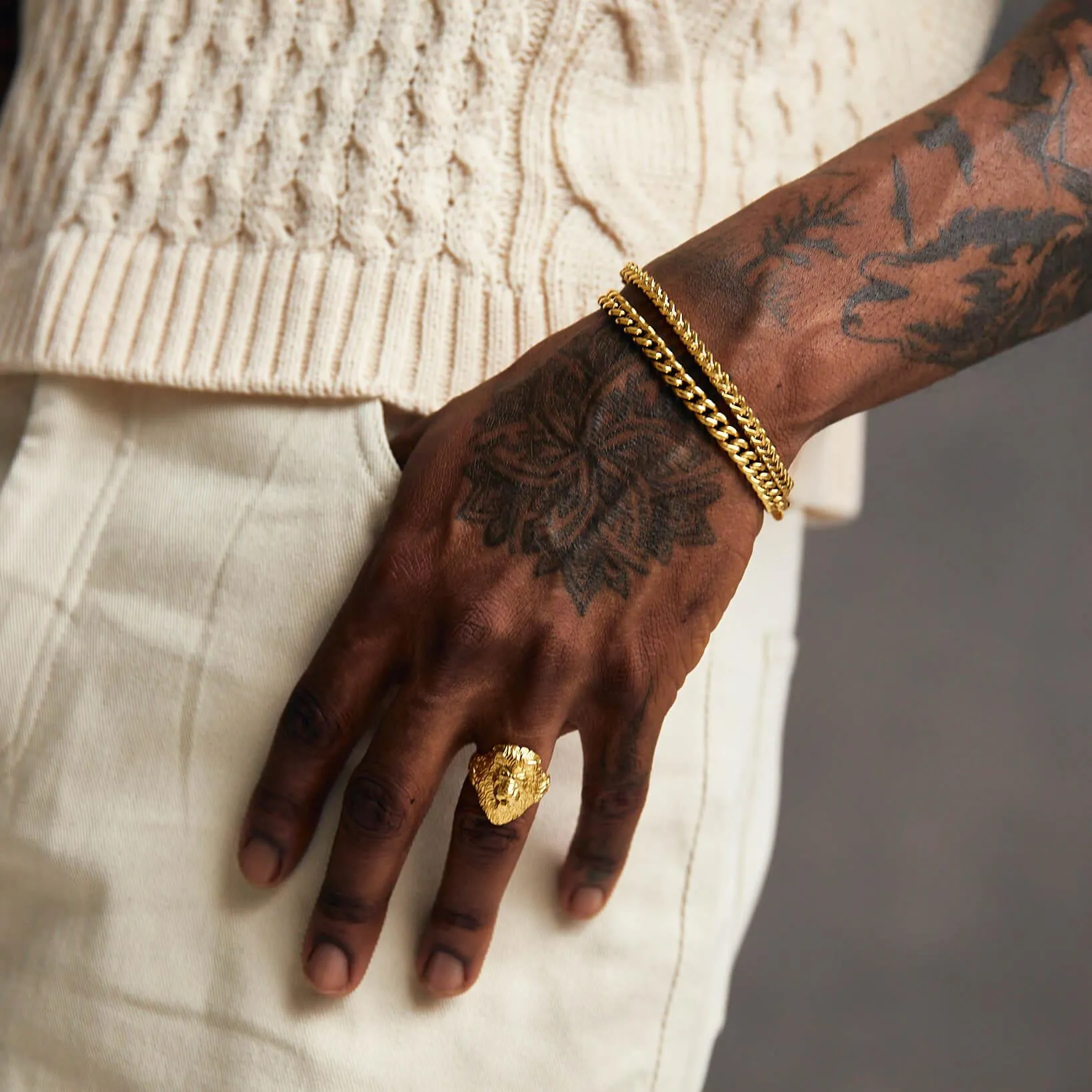 Franco Bracelet - Gold