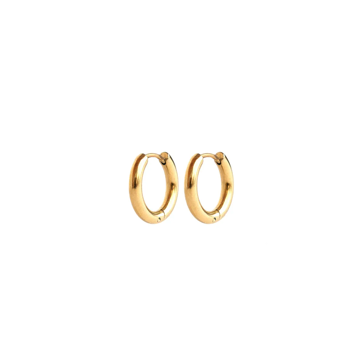 Gold Huggie Hoops