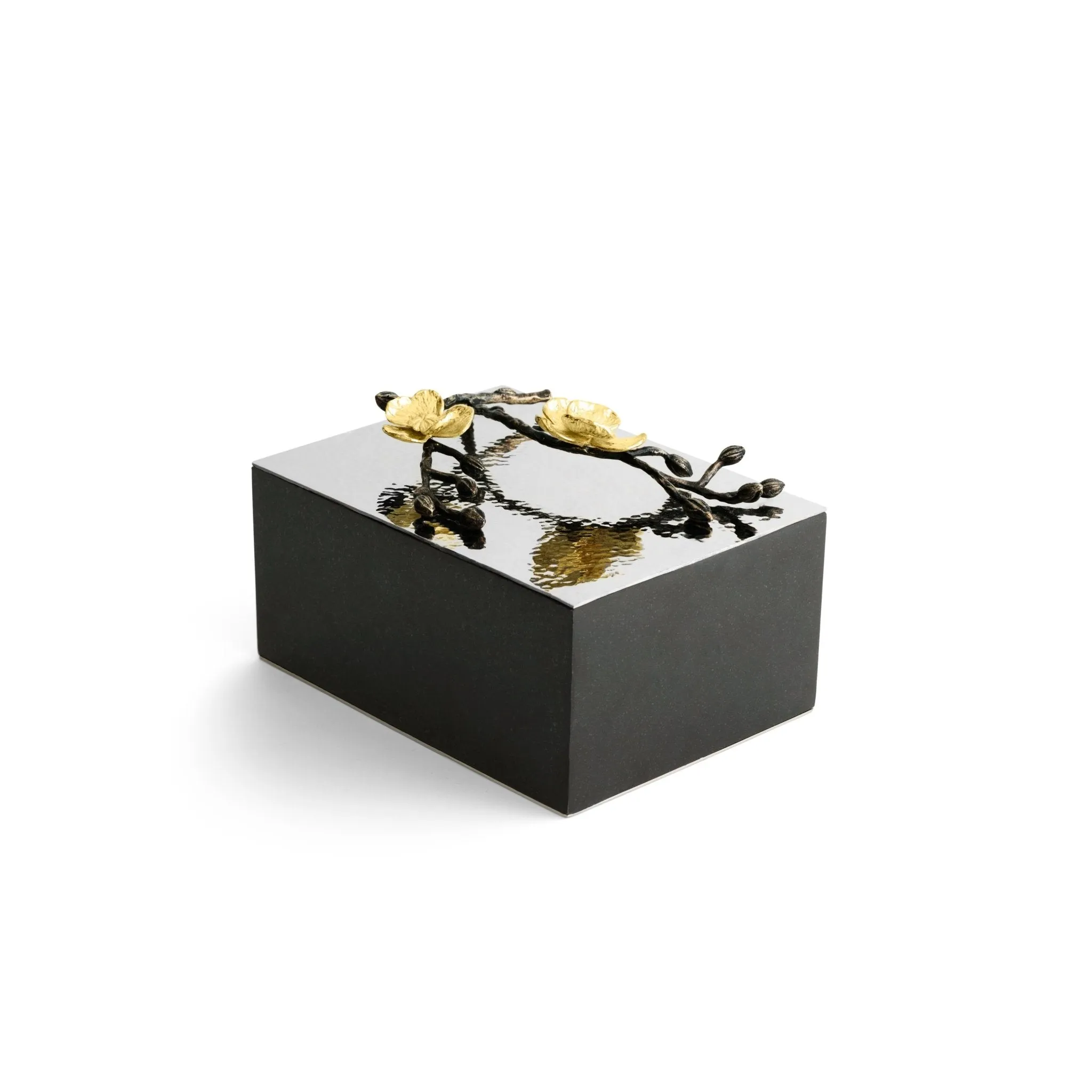 Gold Orchid Urn