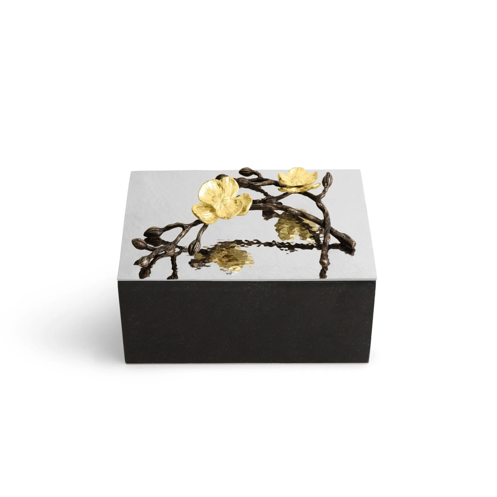 Gold Orchid Urn