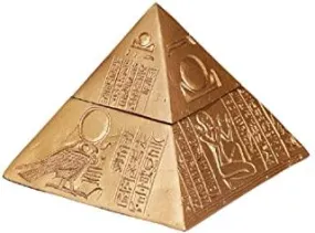 Gold Pyramid Box
