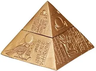 Gold Pyramid Box