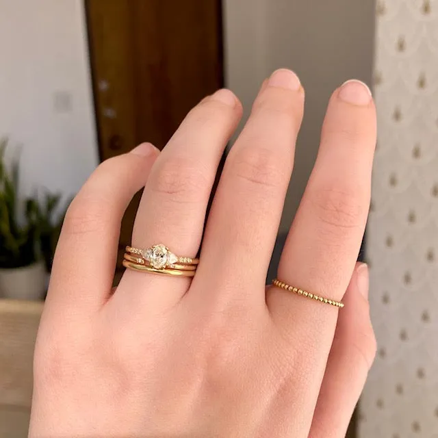 Gold Round Band
