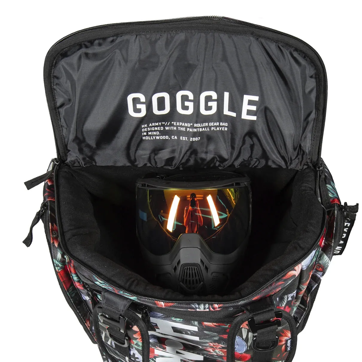 HK Army Expand Roller Gearbag - Tropic Skull