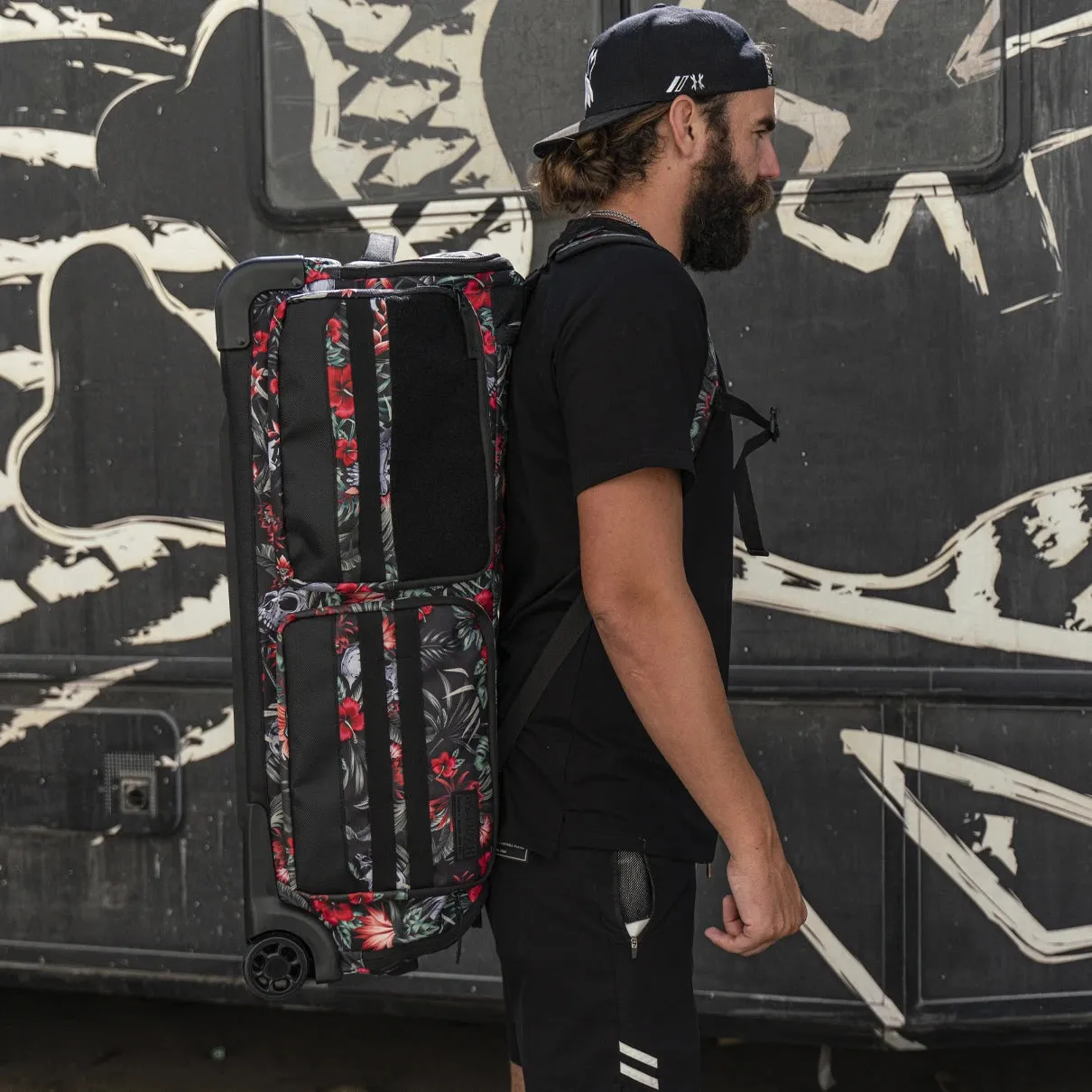 HK Army Expand Roller Gearbag - Tropic Skull