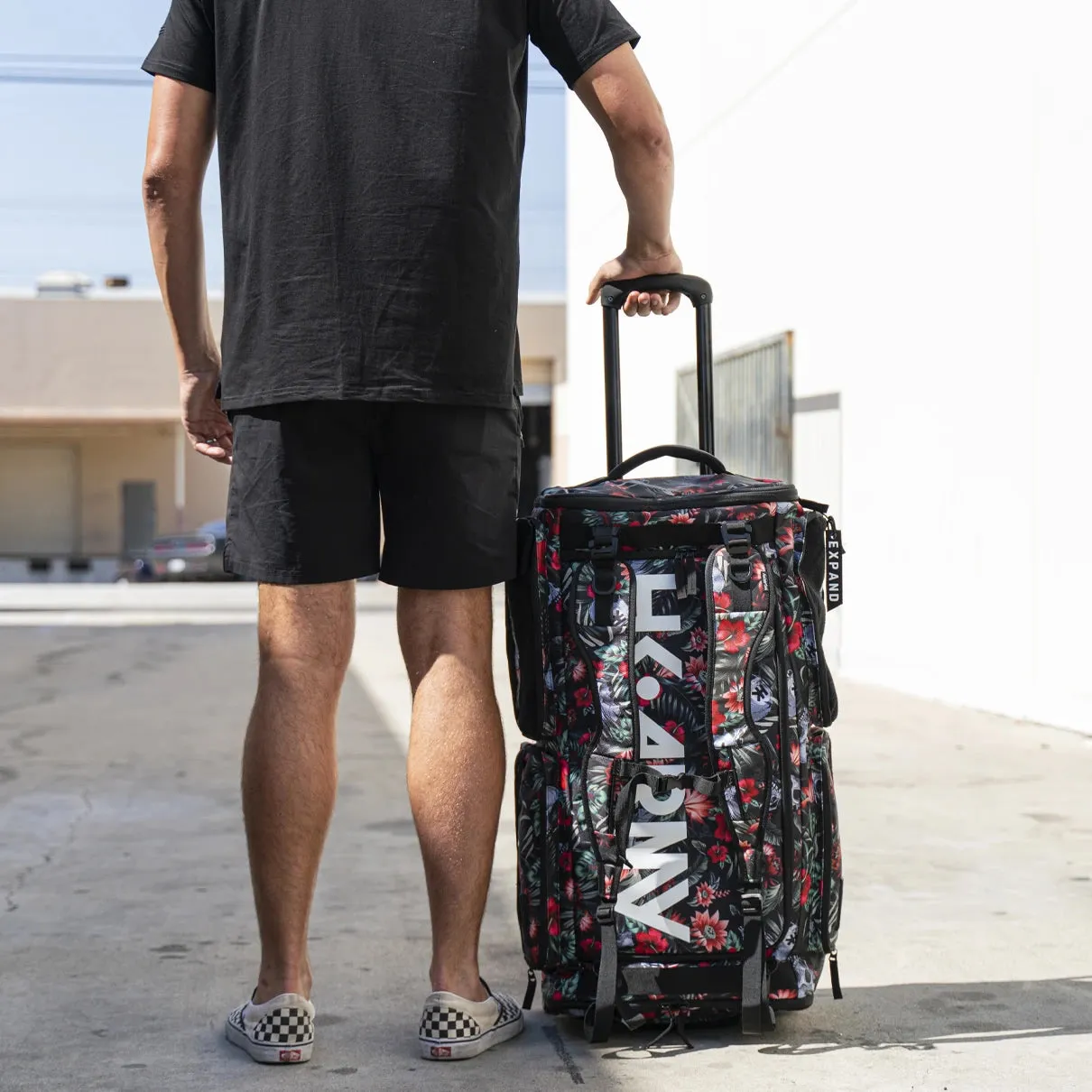 HK Army Expand Roller Gearbag - Tropic Skull