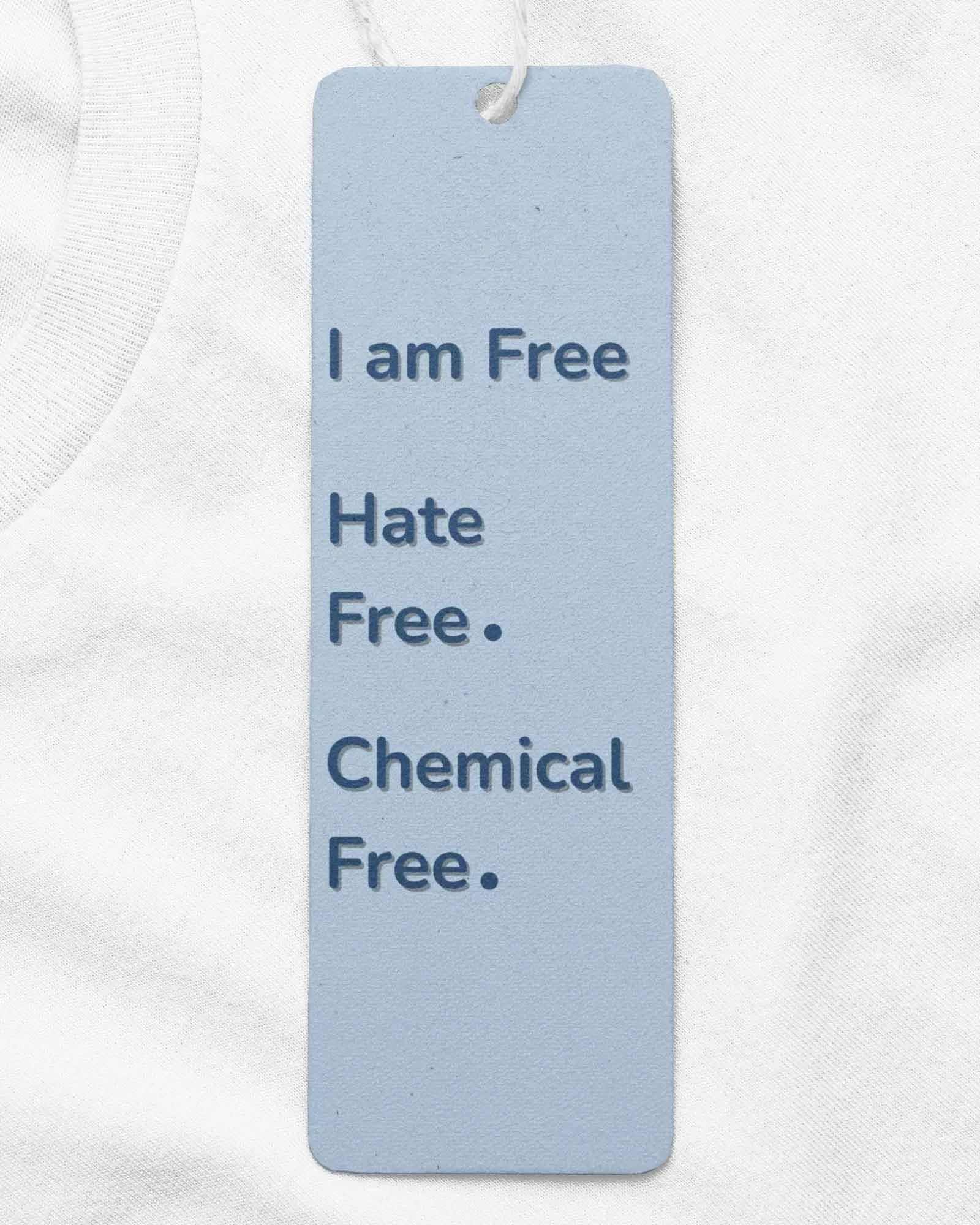 Hug Dealer Drop Shoulder Crew Neck: Periwinkle