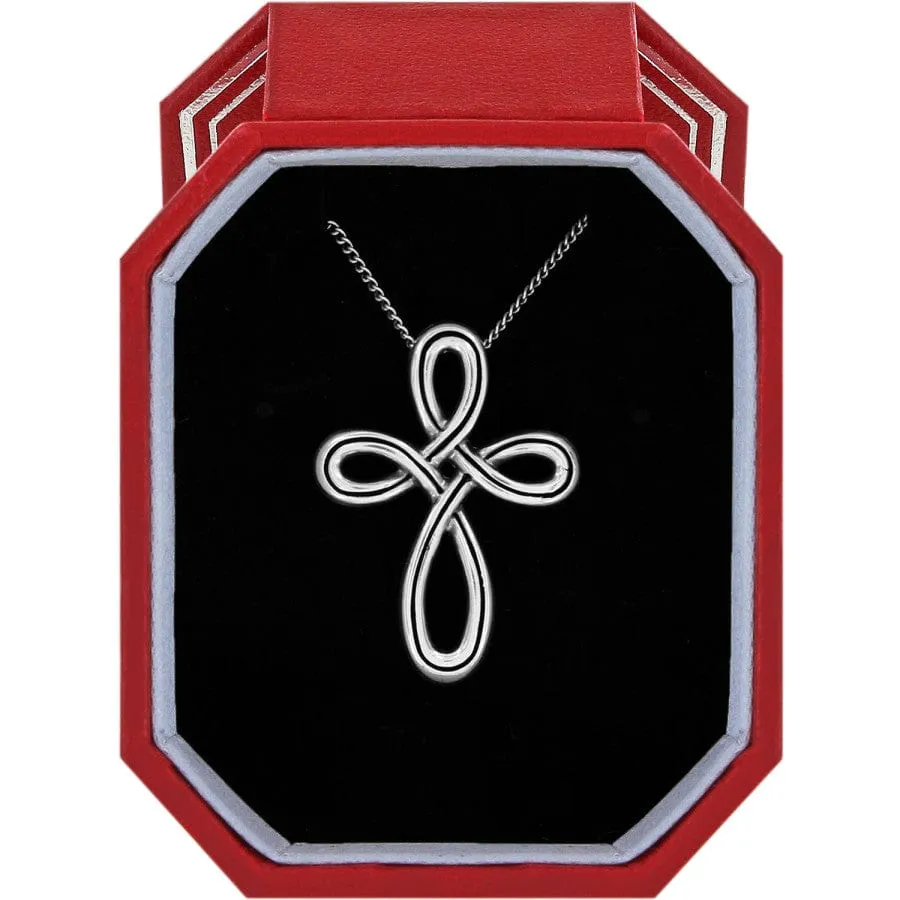 Interlok Petite Cross Necklace Gift Box