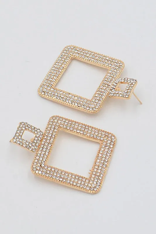 Jill earrings, Gold