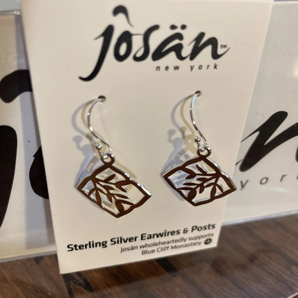 Josan Branch in Square Earrings