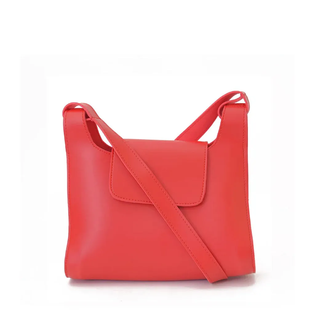 JOY CROSS BODY RED BAG