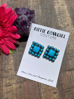 Kingman Square Earrings