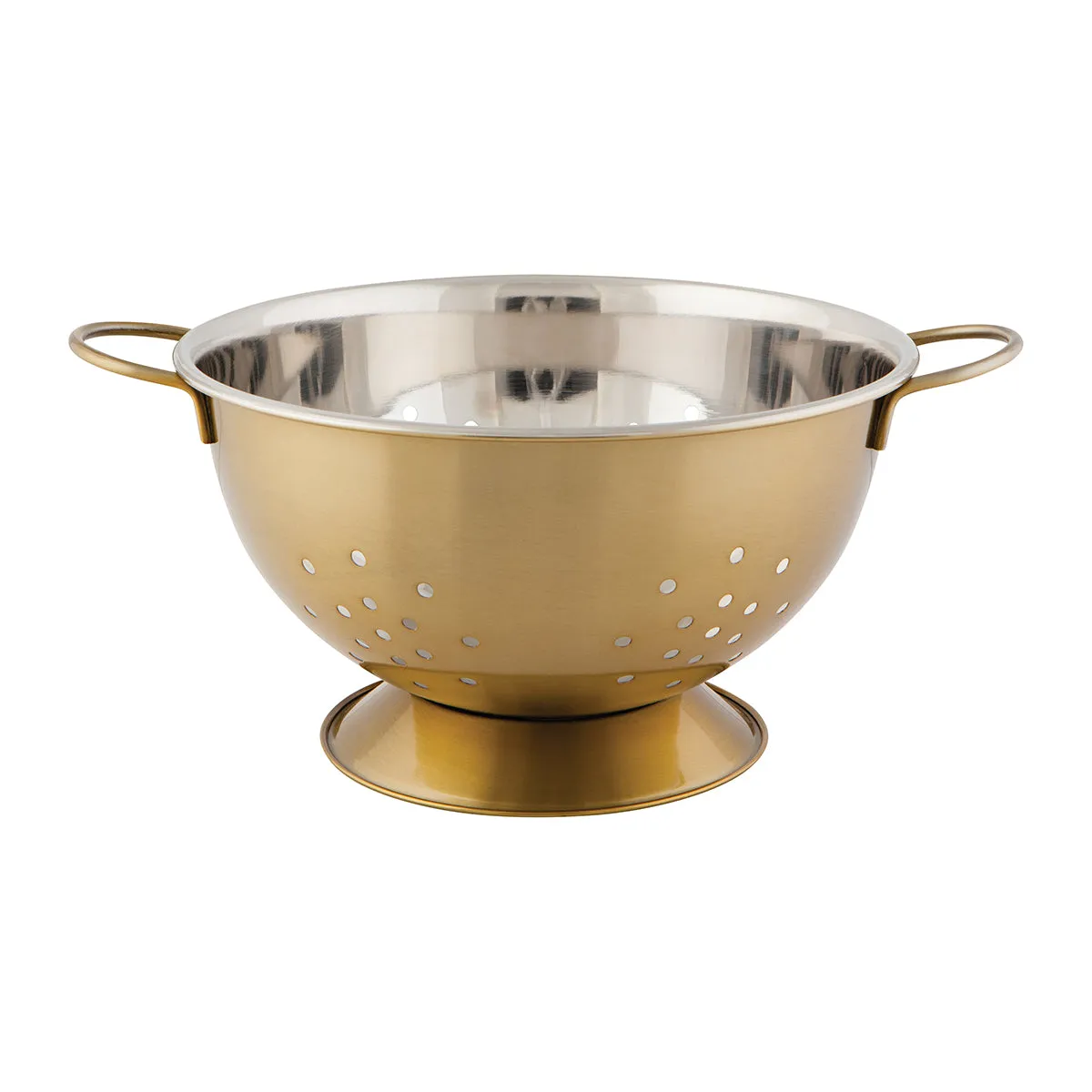 Large Gold Colander