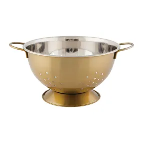 Large Gold Colander