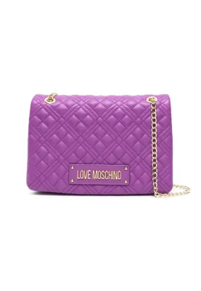 Love Moschino Womens Purple Shoulder Bag - Model JC4014PP1ILA0650