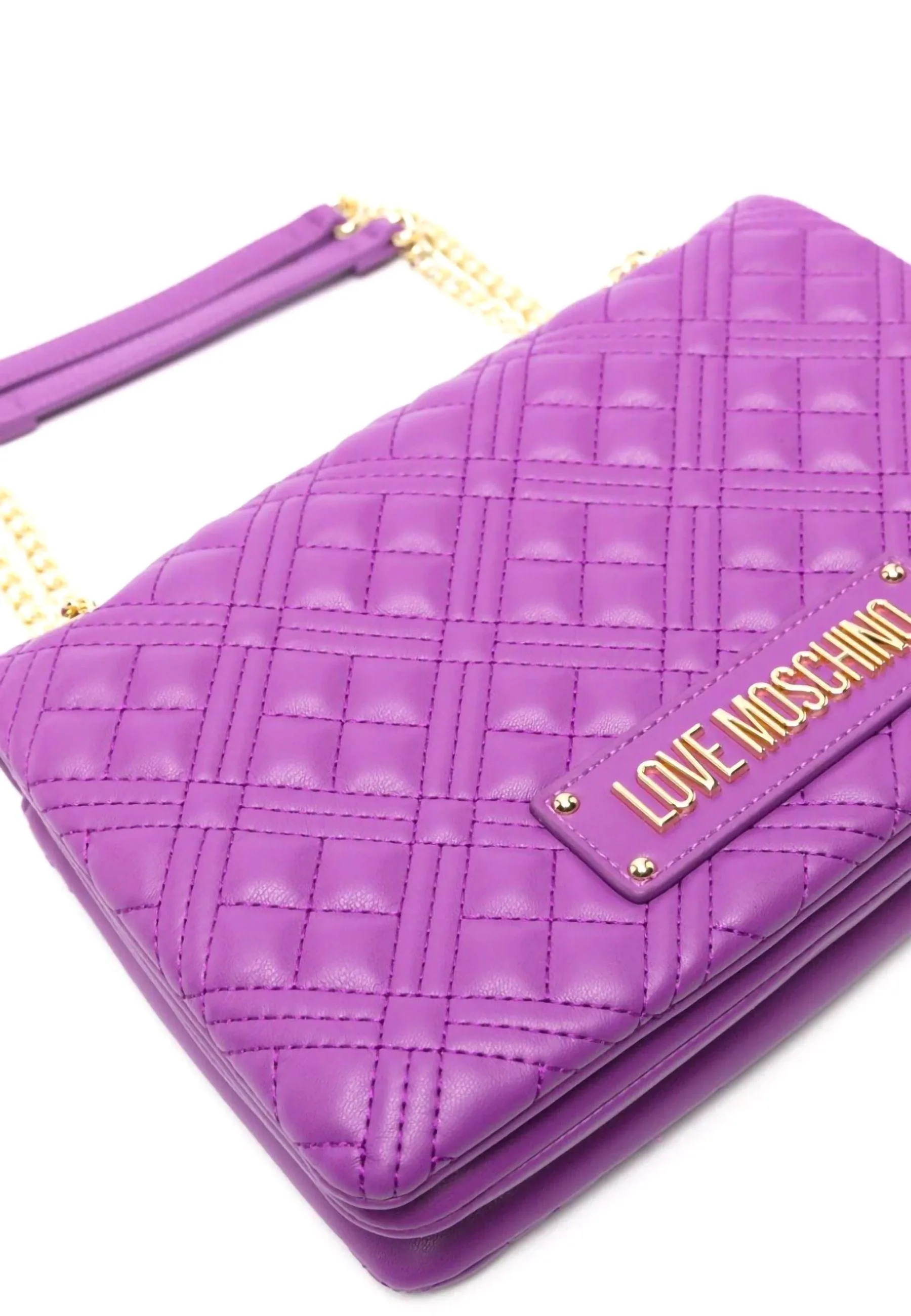 Love Moschino Womens Purple Shoulder Bag - Model JC4014PP1ILA0650