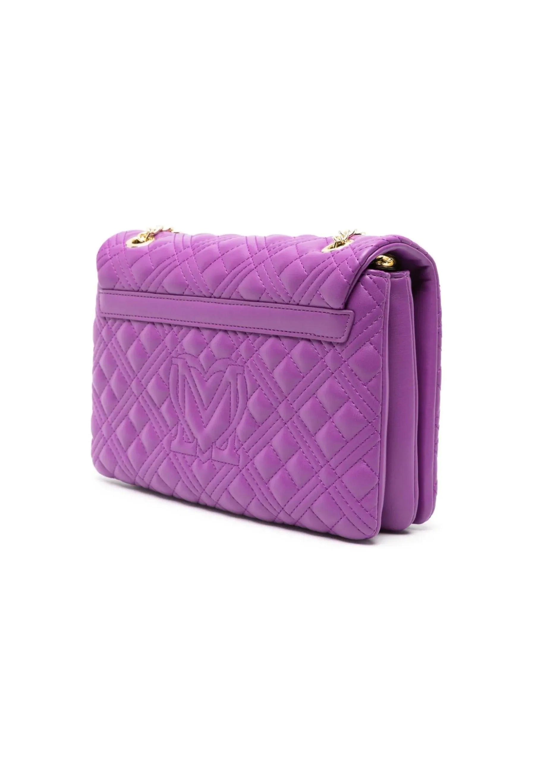 Love Moschino Womens Purple Shoulder Bag - Model JC4014PP1ILA0650