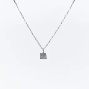 Love Single Cube Necklace