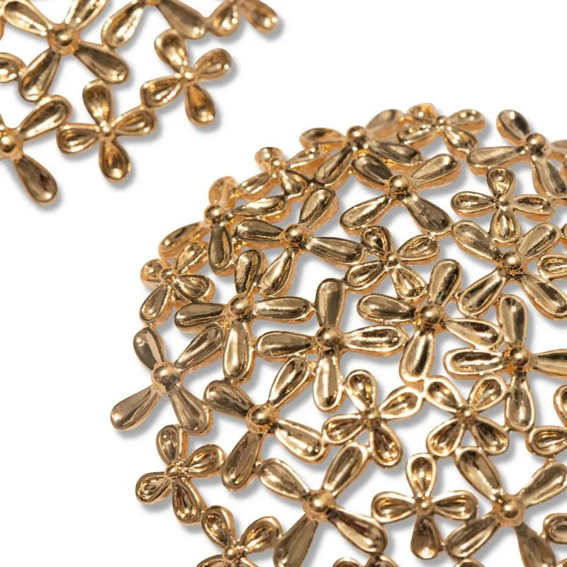 Millefleurs Gold Earrings