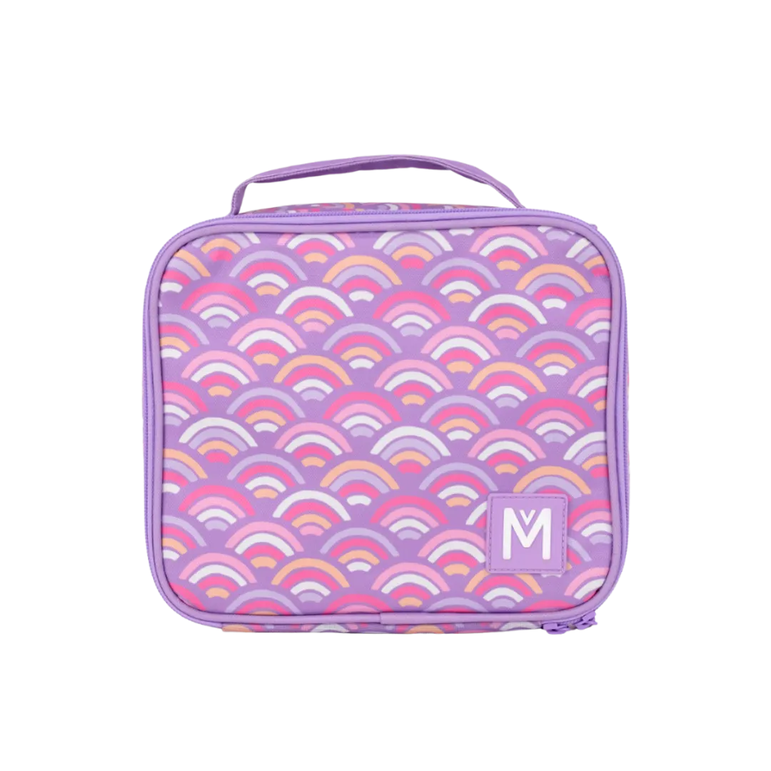 Montii.Co Medium Insulated Lunch Bag - Rainbow Roller