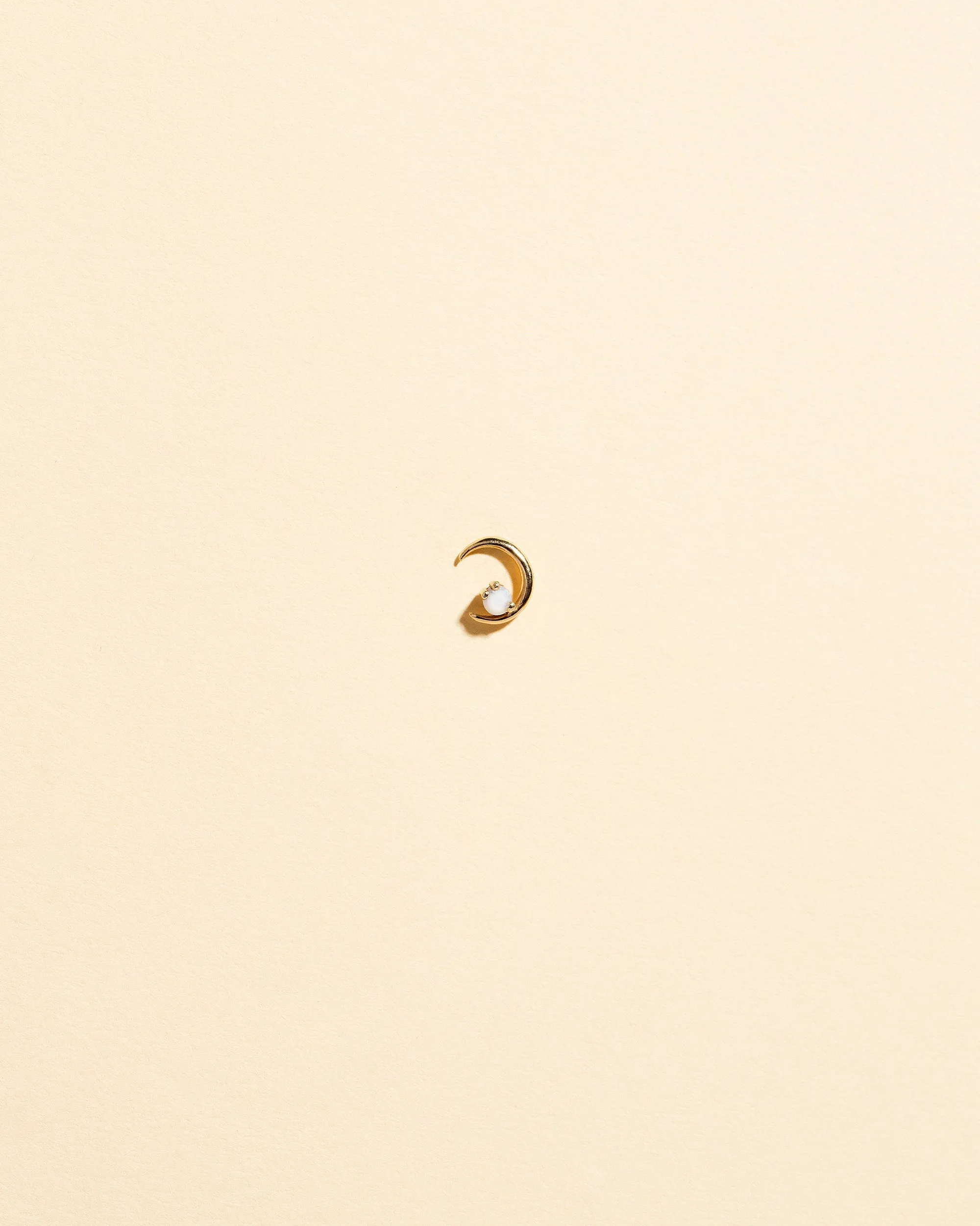 Moon Ray Stud Earring Single