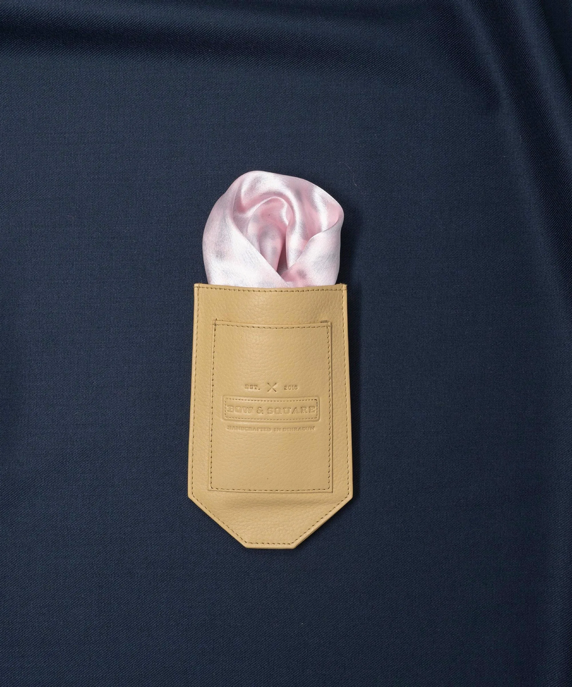 Pink Leopard Pocket Square