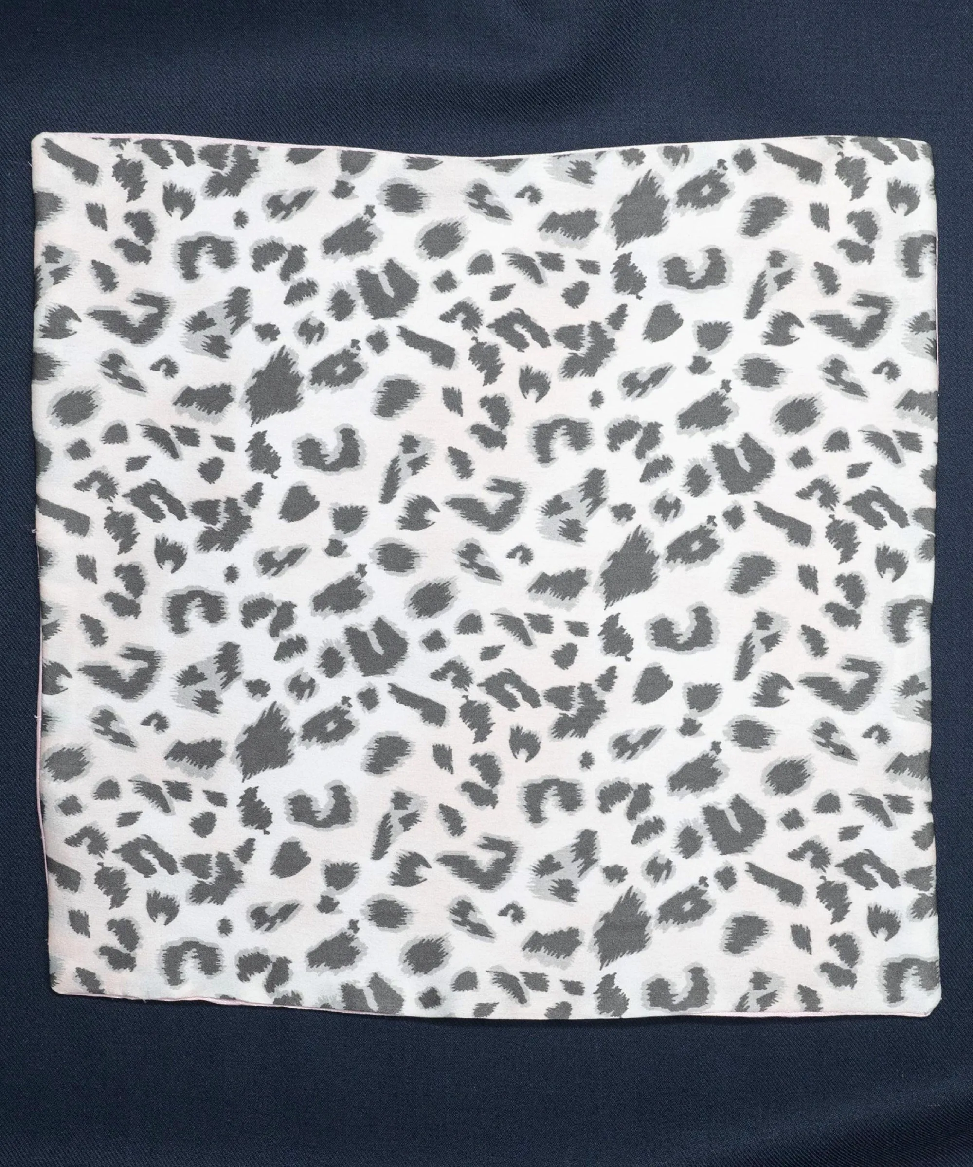 Pink Leopard Pocket Square
