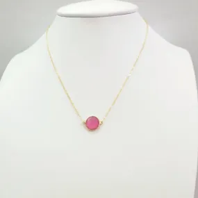 Pink Quartz Single Pendant